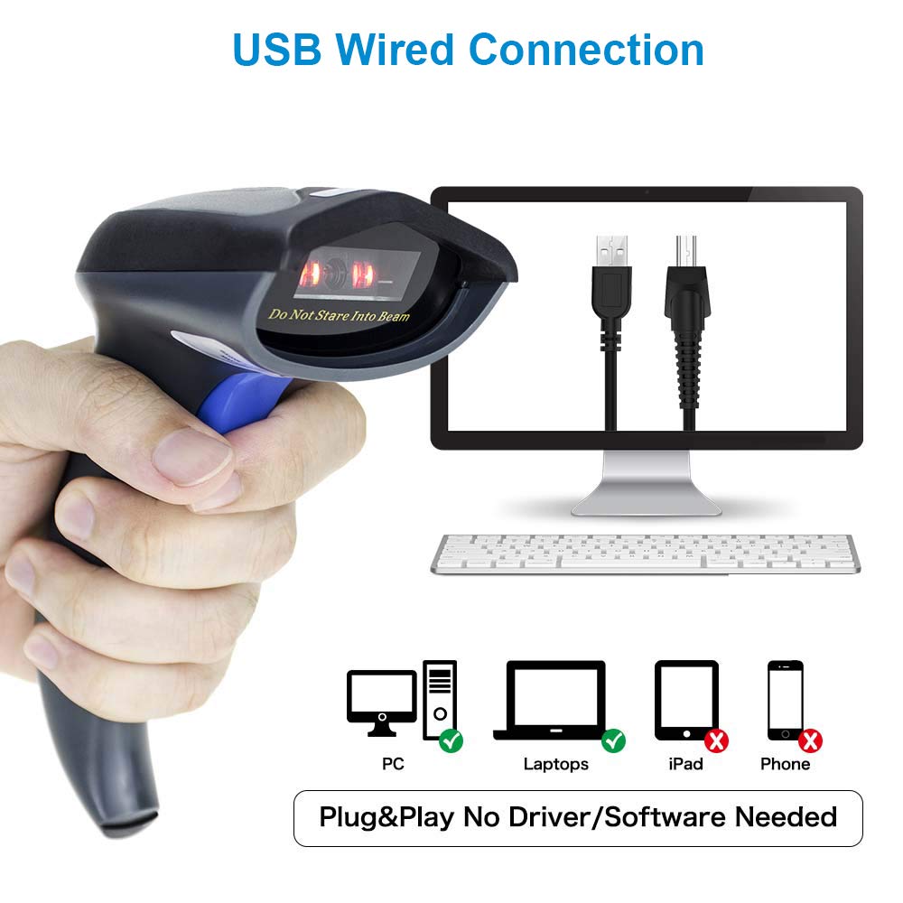 1D/2D プラットフォーム バーコード スキャナー USB 有線デスクトップ バーコードスキャナー全方向デスクトップ自動更新1d2d qrコード